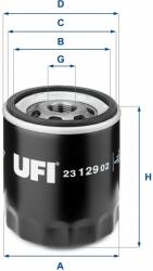 UFI Filtru ulei UFI 23.129. 02