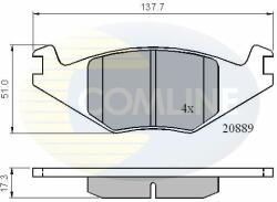 COMLINE set placute frana, frana disc COMLINE - centralcar - 62,93 RON