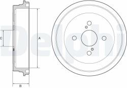 DELPHI Beben Ham. Toyota Yaris 05- - centralcar - 143,45 RON
