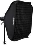 GODOX S2-type Bracket Bowens + Softbox 80x80cm + Grid (SGGV8080) - tripont