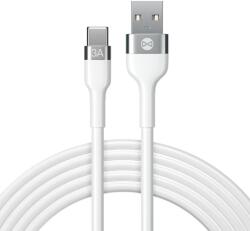 Forever Cablu incarcare si transfer de date Forever Flexible, USB la USB-C, 1.0 m, 100W, 3A, alb (GSM115419)