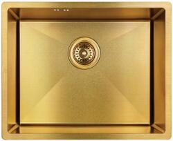 Laveo MARMARA inox arany színű mosogató (SAM_G10P) - watermarkt