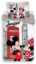 Jerry Fabrics Lenjerie de pat Mickey și Minnie la Londra Lenjerie de pat