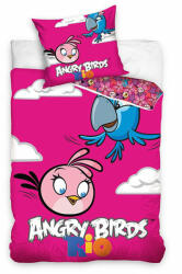 Carbotex Lenjerie de pat Angry Birds Rio Stella și Perla