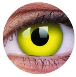 MAXVUE VISION Crazy Yellow (2 lentile), lentile de contact lunare - fără dioptrie
