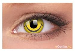 MAXVUE VISION Crazy Smiley (2 lentile), lentile de contact lunare - fără dioptrie (EYECLSMLY)