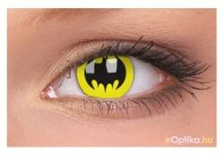 MAXVUE VISION Crazy Bat Crusader (2 lentile), lentile de contact lunare - fără dioptrie (EYECLBATC)