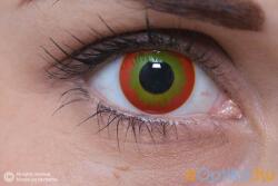 MAXVUE VISION Crazy Wildfire (2 lentile), lentile de contact lunare - fără dioptrie (EYECLWLDF)