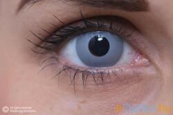 MAXVUE VISION Crazy Grey Zombie (2 lentile), lentile de contact lunare - fără dioptrie (EYECLZGRY)