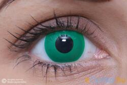 MAXVUE VISION Crazy Emerald Green (2 lentile), lentile de contact lunare - fără dioptrie (EYECLEGRN)