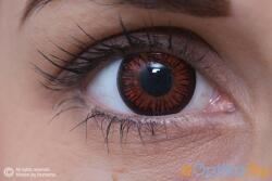MAXVUE VISION Crazy Vampire (2 lentile), lentile de contact lunare - fără dioptrie (EYECLVAMP)