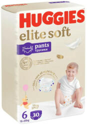 Huggies Elite Soft 6 15-25 kg 30 buc