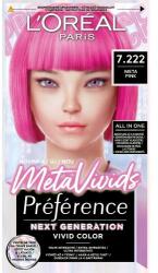 L'Oréal Préférence Meta Vivids vopsea de păr 75 ml pentru femei 7.222 Meta Pink
