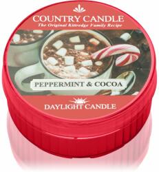The Country Candle Company Peppermint & Cocoa lumânare 42 g