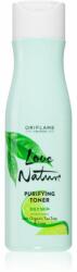 Oriflame Love Nature Organic Tea Tree & Lime apa pentru curatarea tenului pentru ten gras 150 ml