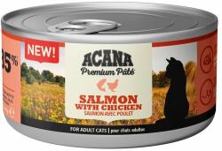 ACANA Premium Pate Salmon & Chicken Pateu pentru pisici, cu somon si pui 8 x 85 g