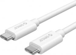 ORICO Cablu USB Orico CTC100M-20 USB Type-C - USB Type-C 2m alb (ctc100m-20-wh) - cel