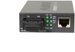 PLANET Media Convertor Planet 10/100TX - 100Base-FX (SC) Single Mode Bridge Fiber Converter - 15KM, LFPT (FT-802S15)