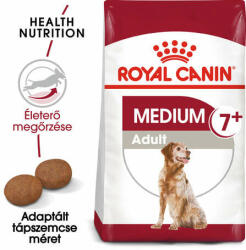 Royal Canin Medium Adult 7+ | Közepes testű idősödő kutya száraz (246967)