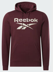 Reebok Bluză Identity Fleece Stacked Logo IM3955 Vișiniu Regular Fit