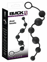 Black Velvets Black Velvet - Anal Beads hajlékony análpálca