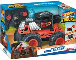 Mattel Masina cu telecomanda Hot Wheels Monster Trucks, Bone Shaker