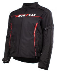 MotoZem Team 2 motoros kabát fekete