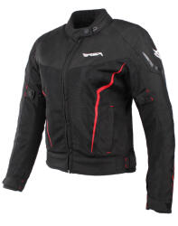 RSA Bolt motoros kabát fekete-fehér-piros