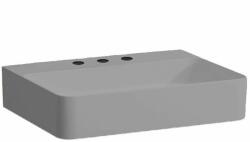 Laufen VAL Mosdó, három csaplyukkal, túlfolyónyílás nélkül, Graphite matt H8102837581581 (H8102837581581)