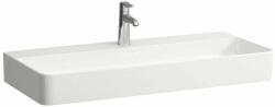 Laufen VAL Mosdó, túlfolyónyílás nélkül, egy csaplyukkal, Fehér LCC Active bevonattal H810287A001111 (H810287A001111)