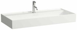Laufen Kartell LAUFEN Mosdó, túlfolyónyílás nélkül, egy csaplyukkal, Fehér H8103370001111 (H8103370001111)