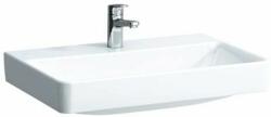 Laufen PRO S Mosdó, egy csaplyukkal, túlfolyónyílás nélkül, túlfolyócsatorna nyílása nélkül a lefolyószelepben, Fehér LCC Active bevonattal H810967A001561 (H810967A001561)