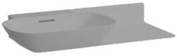Laufen INO Ráépíthető mosdó, pult jobb oldalon, csaplyuk nélkül, Graphite matt H8133027581091 (H8133027581091)