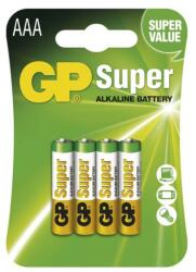 GP Batteries Baterie alcalină GP Super LR03 (AAA), 4 bucăți 70602 (1013114000)