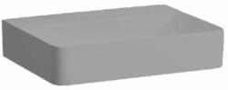 Laufen VAL Mosdótál, alsó felülete csiszolt, túlfolyónyílás nélkül, csaplyuk nélkül, Graphite matt H8162827581121 (H8162827581121)