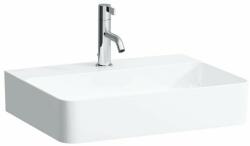 Laufen VAL Mosdótál, alsó felülete csiszolt, túlfolyónyílás nélkül, egy csaplyukkal, Fehér LCC Active bevonattal H816282A001111 (H816282A001111)