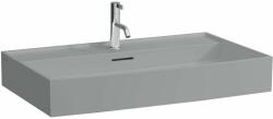 Laufen Kartell LAUFEN Mosdótál, alsó felülete csiszolt, túlfolyónyílás nélkül, egy csaplyukkal, Matt szürke H8163367591111 (H8163367591111)