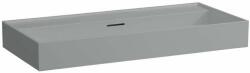 Laufen Kartell LAUFEN Mosdótál, alsó felülete csiszolt, csaplyuk nélkül, Graphite matt H8163377581091 (H8163377581091)
