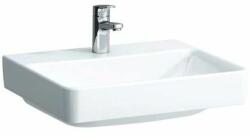 Laufen PRO S Mosdótál, alsó felülete csiszolt, egy csaplyukkal, túlfolyónyílás nélkül, túlfolyócsatorna nyílása nélkül a lefolyószelepben, Fehér LCC Active bevonattal H816962A001561 (H816962A001561)