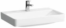 Laufen PRO S Mosdótál, alsó felülete csiszolt, egy csaplyukkal, túlfolyónyílás nélkül, túlfolyócsatorna nyílása nélkül a lefolyószelepben, Fehér LCC Active bevonattal H816967A001561 (H816967A001561)