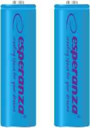 Esperanza Baterie reîncărcabilă NI-MH AA 2000mAh 2 bucăți, albastru (EZA103B)