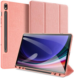 Tablettok Samsung Galaxy Tab S9 FE 10, 9 coll (SM-X510, SM-X516) - DUX DUCIS DOMO pink smart case ceruza tartóval