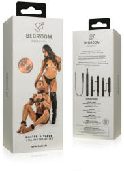 Bedroom Fantasies - teljes kikötöző szett - 4 részes (fekete) - szexaruhaz