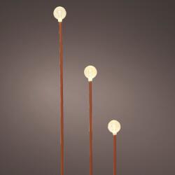 Lumineo LED stake light gömb alakú melegfehér LED, leszúrható, elemes 6 db