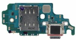 Samsung G998U Galaxy S21 Ultra 5G, Töltőcsatlakozó panel, (USB-C) Gyári