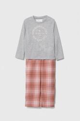 Abercrombie & Fitch gyerek pizsama rózsaszín, mintás - rózsaszín 110-120 - answear - 10 990 Ft