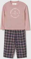 Abercrombie & Fitch gyerek pizsama piros, mintás - piros 110-120