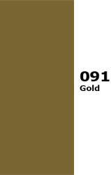 091 Oracal 641 Gold Arany 100cm Széles öntapadós Dekor Fólia Tapéta Vinyl Fényes Matt