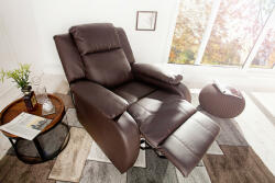 Hollywood kényelmi fotel - barna (36030)