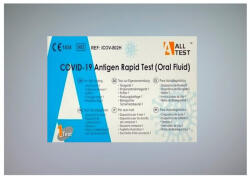 COVID-19 Antigén nyálmintás gyorsteszt (1 db) Alltest (SUN677)